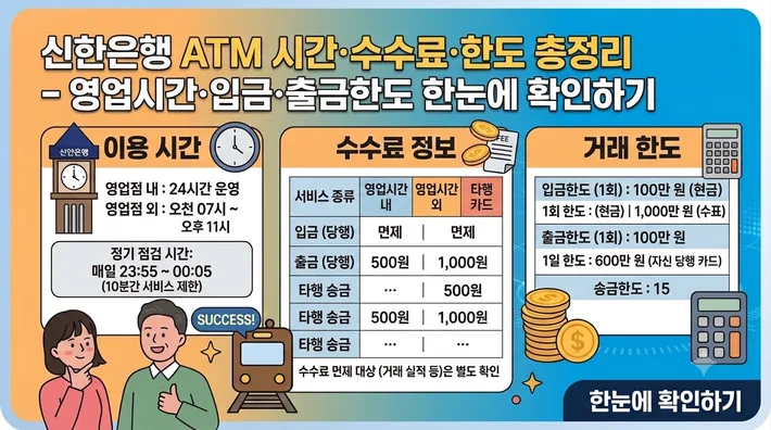 신한은행 atm 이용안내 정리 썸네일