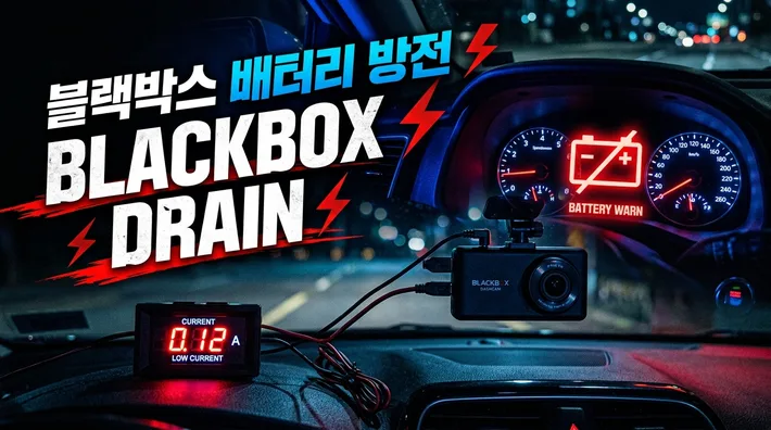 블랙박스 방전 암전류 방지 정리 썸네일