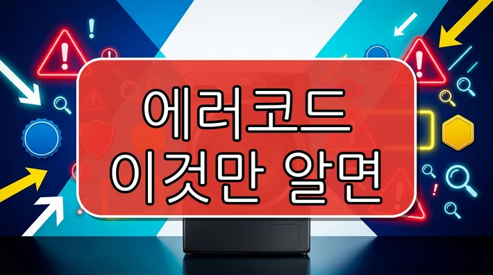 삼성 세탁기 오류 총정리 – 주요 에러코드·원인·해결방법 한 번에 끝내기