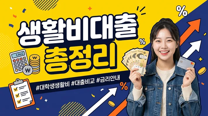 한국장학재단 생활비대출 신청 전 꼭 확인해야 할 것들 2 한국장학재단 생활비대출 총정리 – 신청 자격·대출 한도·금리·신청방법 한눈에 보기