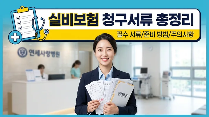 실비보험 청구 서류 필요한 것부터 제출 방법까지 한눈에 정리 2 실비보험 청구 서류 총정리 – 필요 서류·제출 방법·청구 절차 한 번에 끝내기