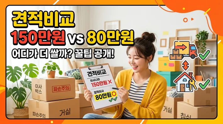 포장이사 견적비교 업체선택 비용절약 정리 썸네일