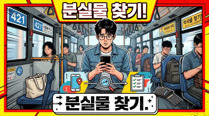 버스 분실물 찾기 신고 반환 정리 썸네일