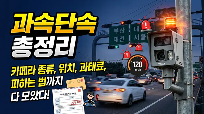 과속단속 카메라 위치 조회 방법 정리 썸네일