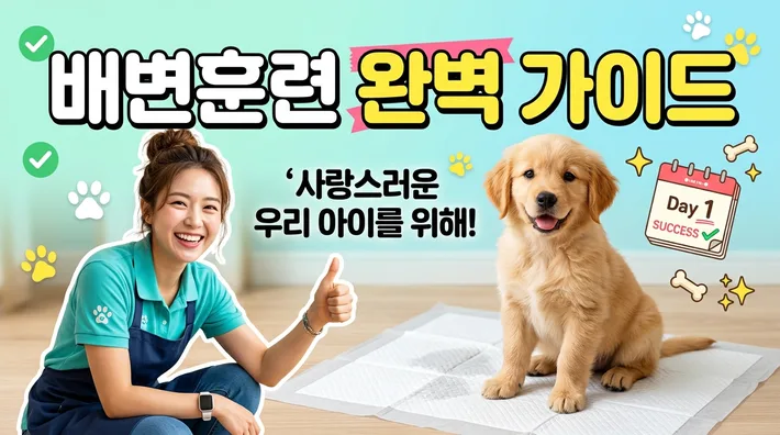 강아지 배변훈련 완벽 정리 썸네일
